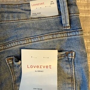 Lovervet High Rise Flare Jeans - Light Blue